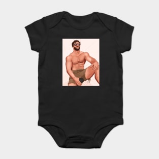 bad boi Baby Bodysuit